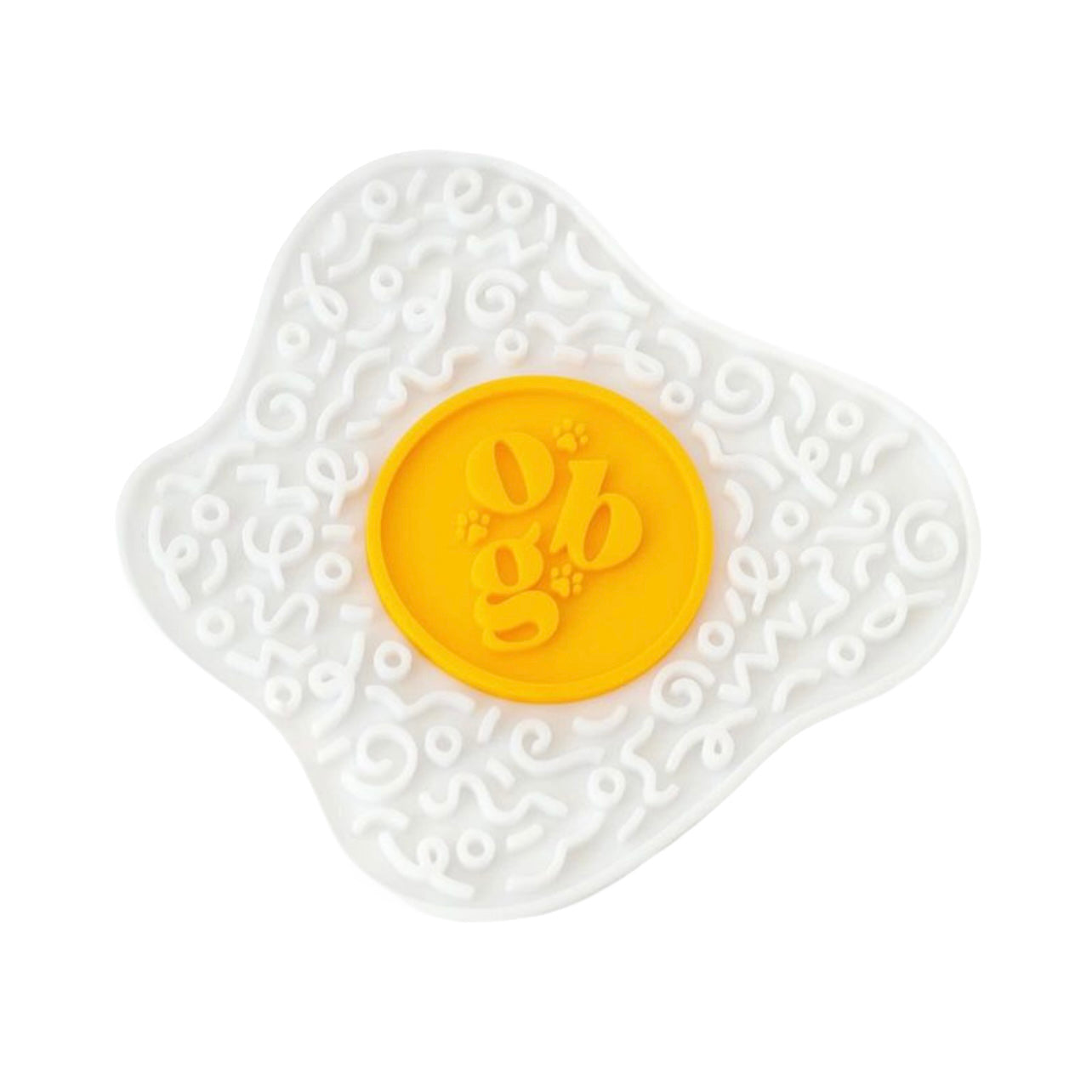 Sunny Side Up Egg Lick Mat