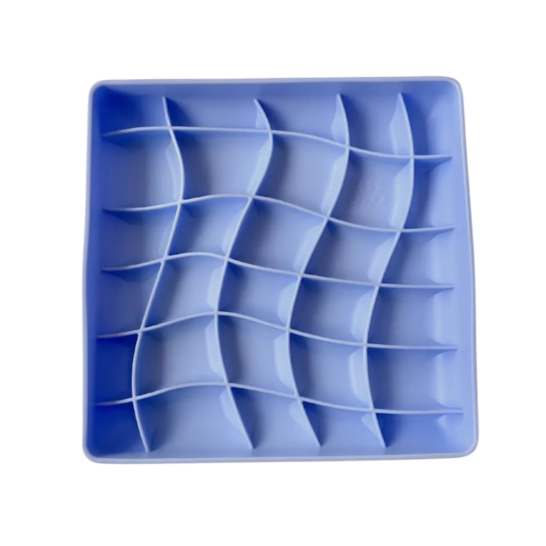 Wavies Slow Feeder Bowl | Cornflower